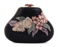 Judith Leiber Padded Floral Motif Minaudière