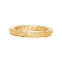 YELLOW GOLD BANGLE BRACELET