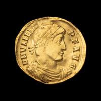 [ANCIENT] EASTERN ROMAN EMPIRE. Valens (c. 370 AD), Av Solidus (4.4 g).