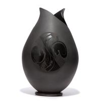 Blackware Pottery Vase