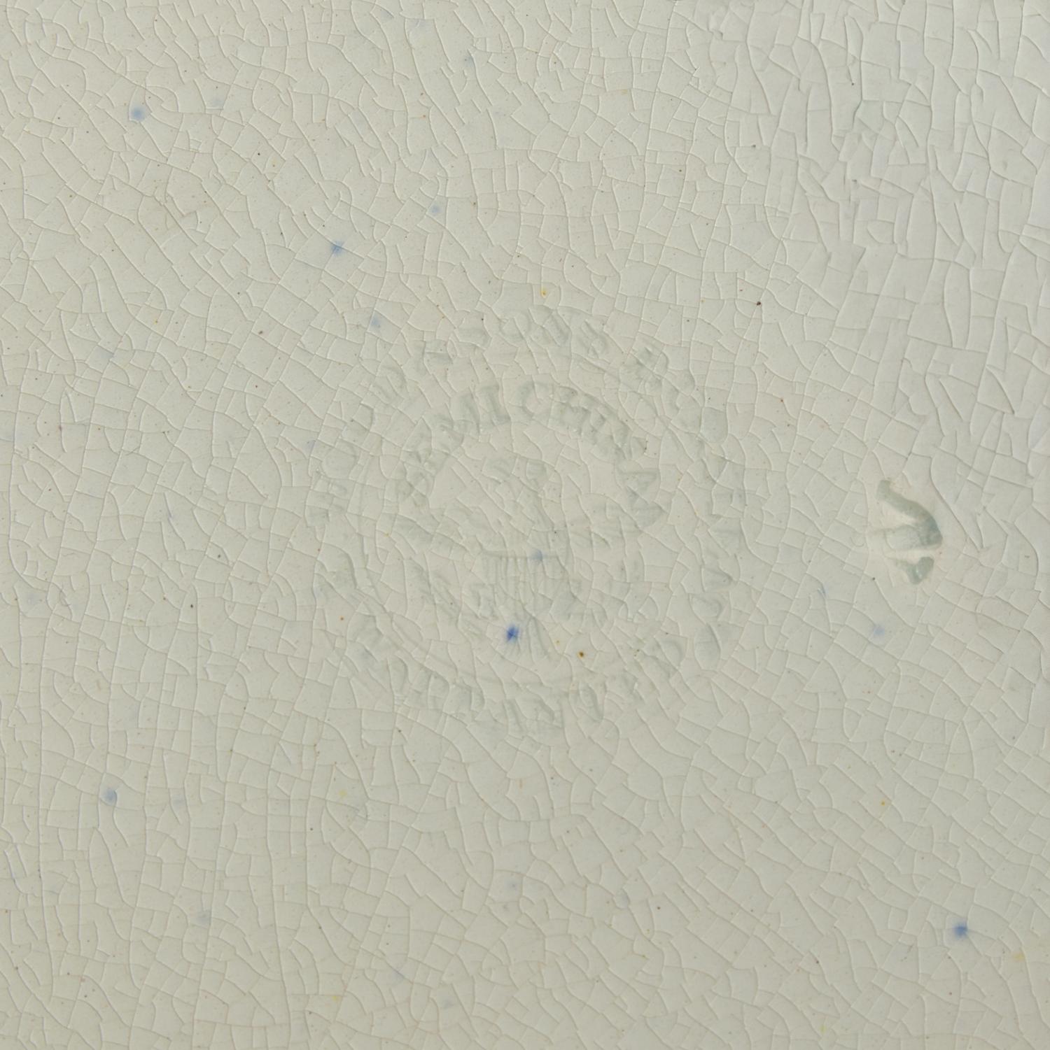 A Group of Four Staffordshire Historical Blue Plates