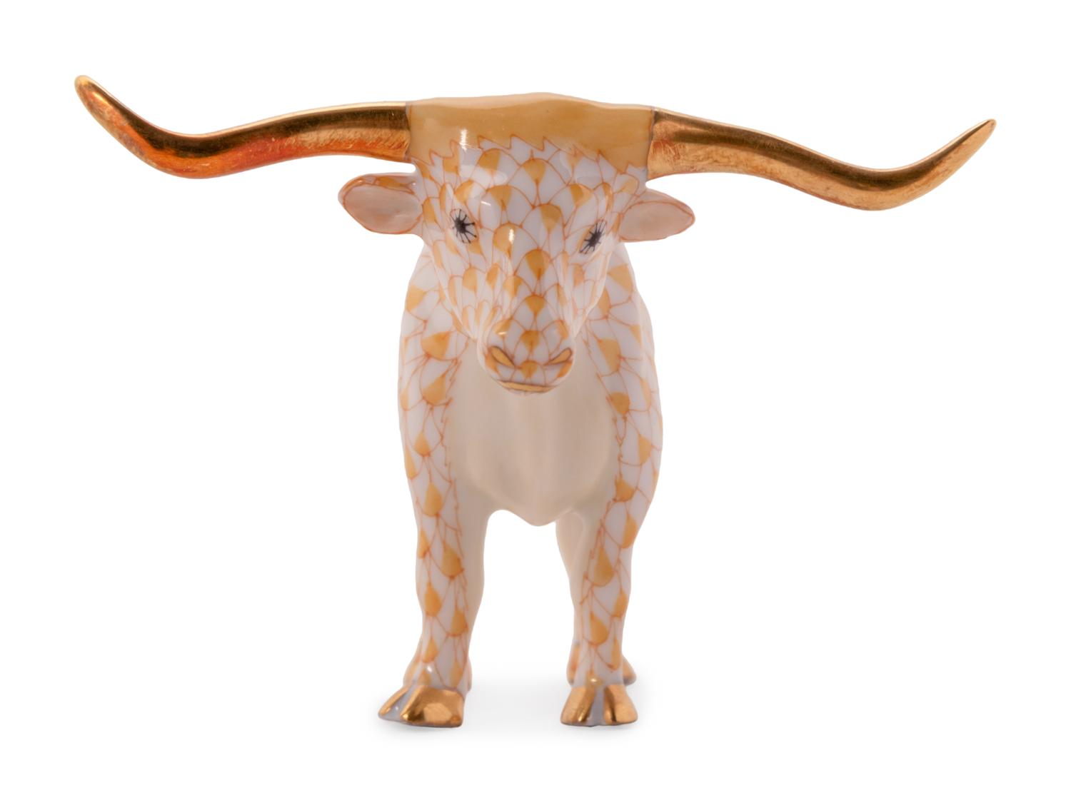 Four Herend Porcelain Animal Figures