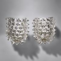 Pair of Vietro Rostrato sconces, 1938