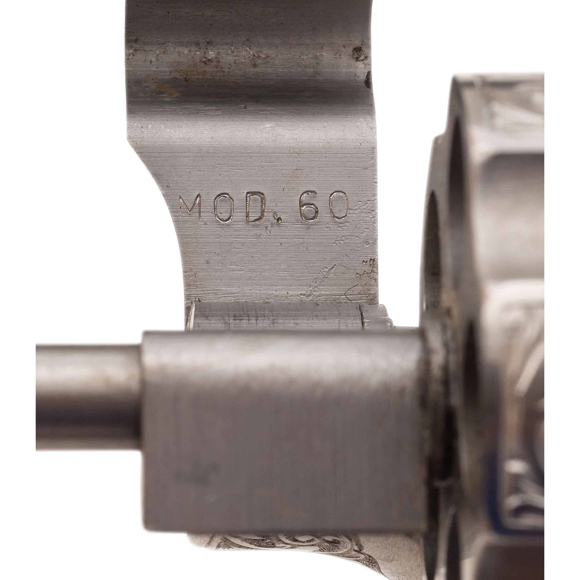 **Engraved Smith & Wesson Model 60 Revolver