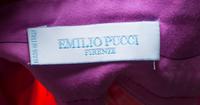 An Emilio Pucci Multicolor Cotton Dress, Size 8.