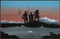 untitled, hunting scene