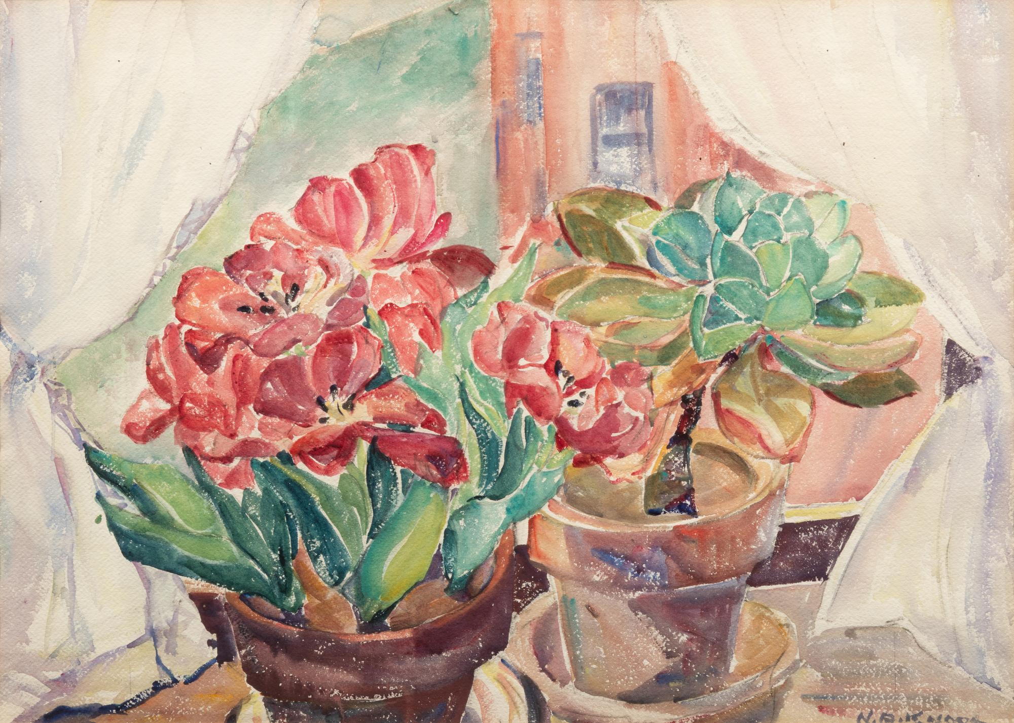 Tulips in the Window