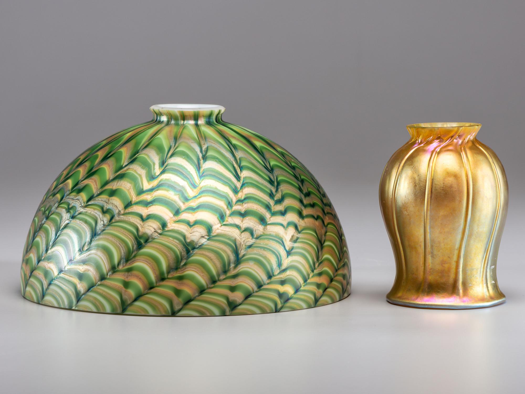 A Lundberg Studios Glass Shade