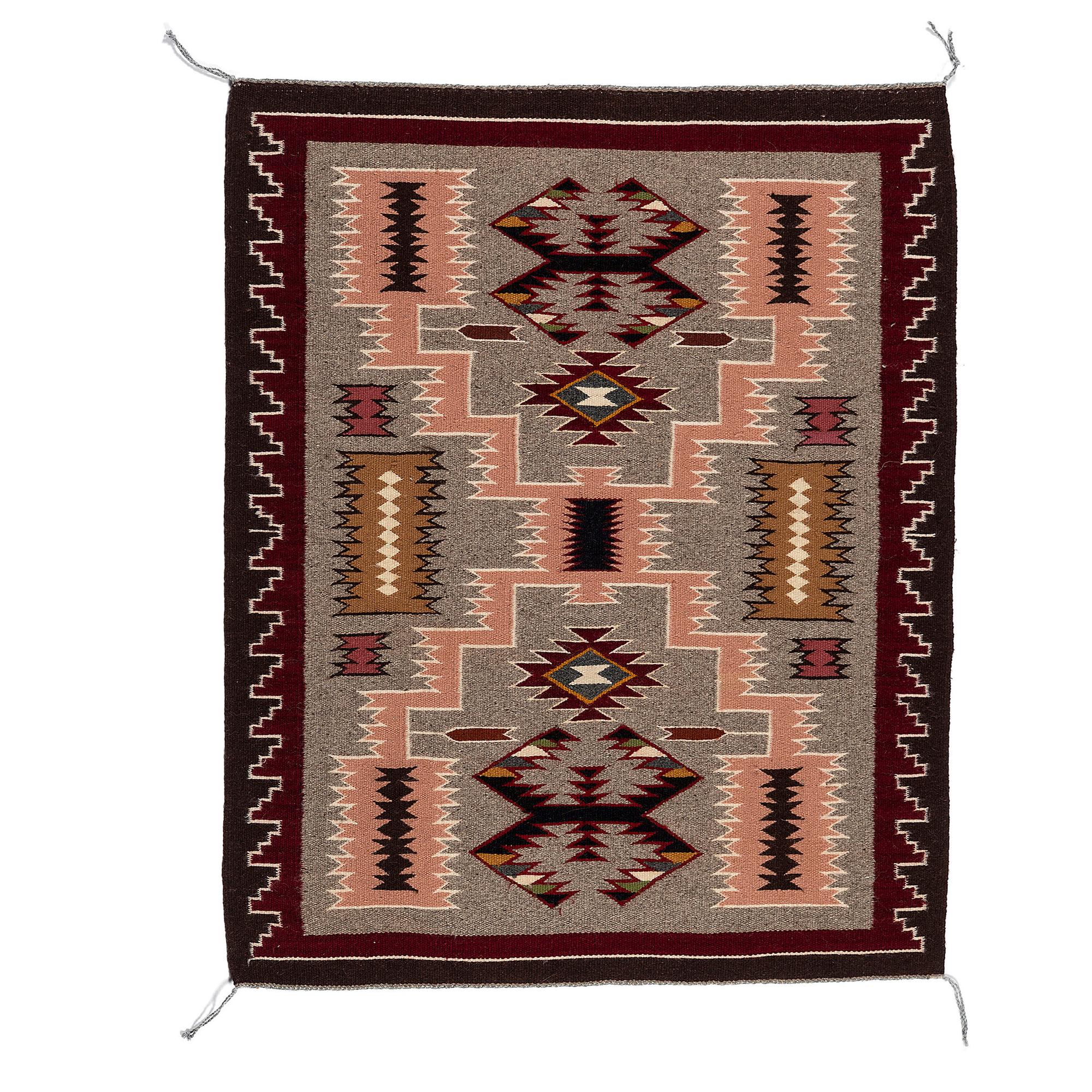 Navajo Storm Pattern Weaving / Rug