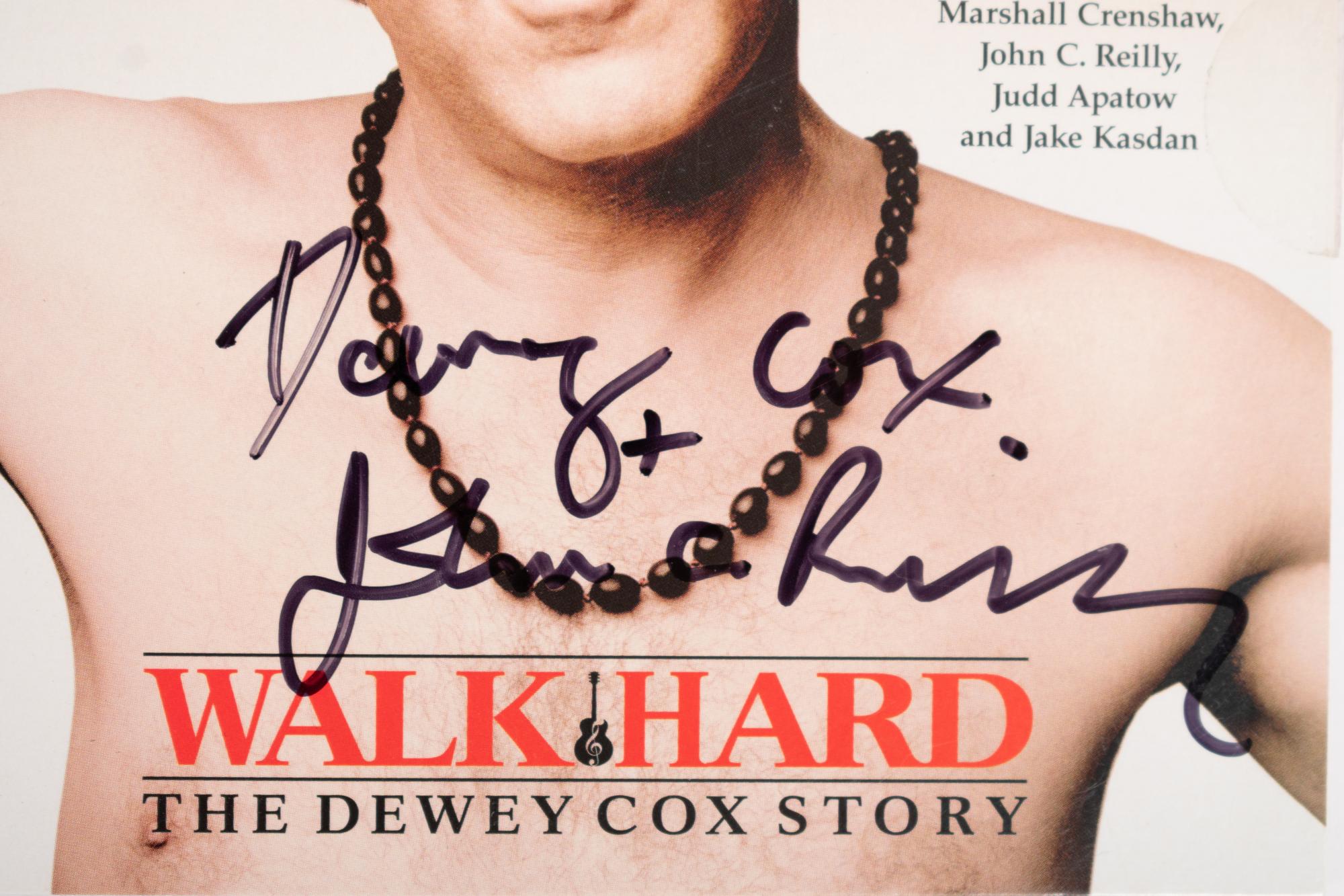 (Film Memorabilia) A group of 7 items from Walk Hard: The Dewey Cox Story . Columbia Pictures, 2007; comprising: