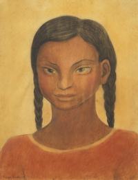 Muchacha con Trenzas (Girl with Braids) , 1935