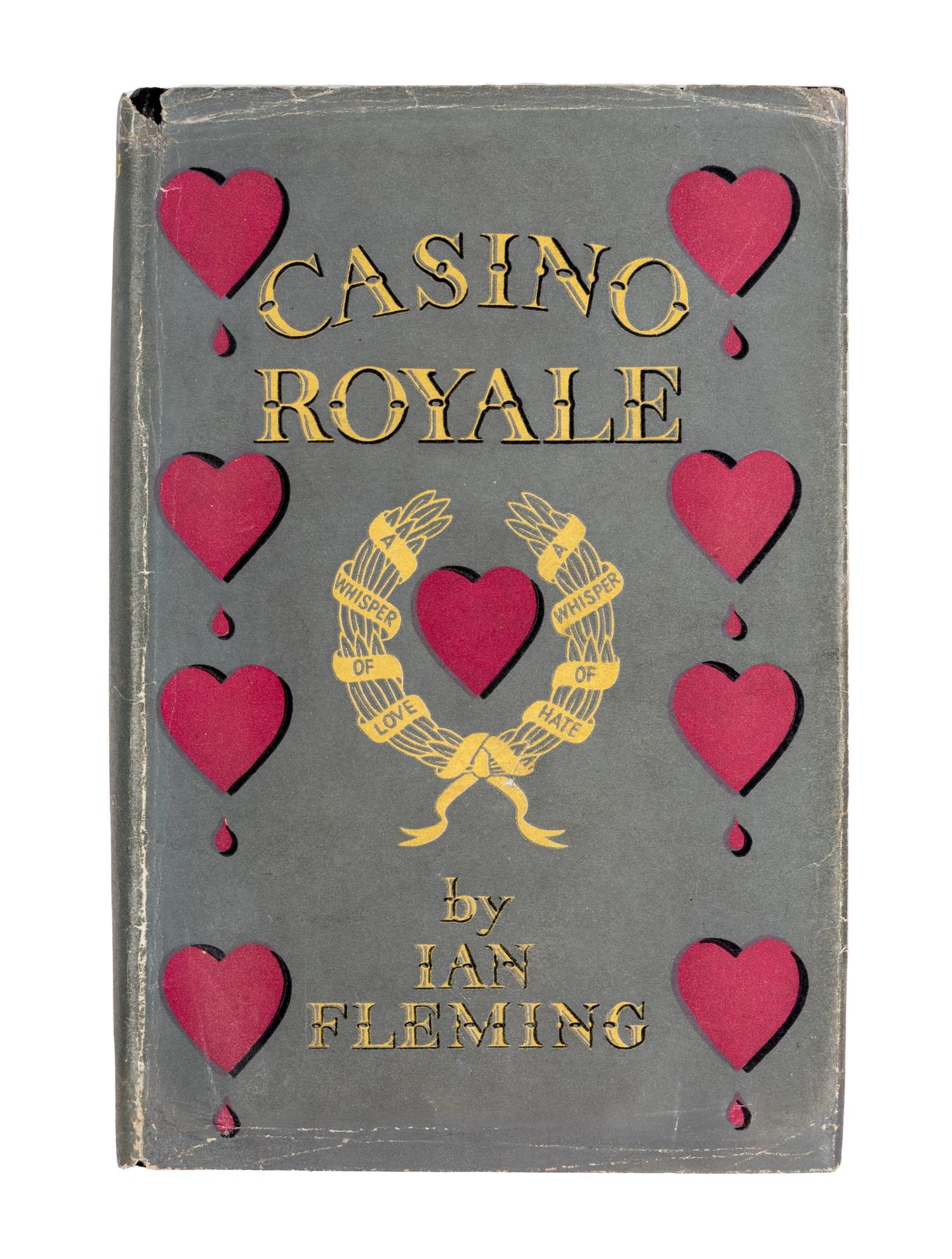 FLEMING, Ian (1908-1964). Casino Royale . London: Jonathan Cape, 1953.