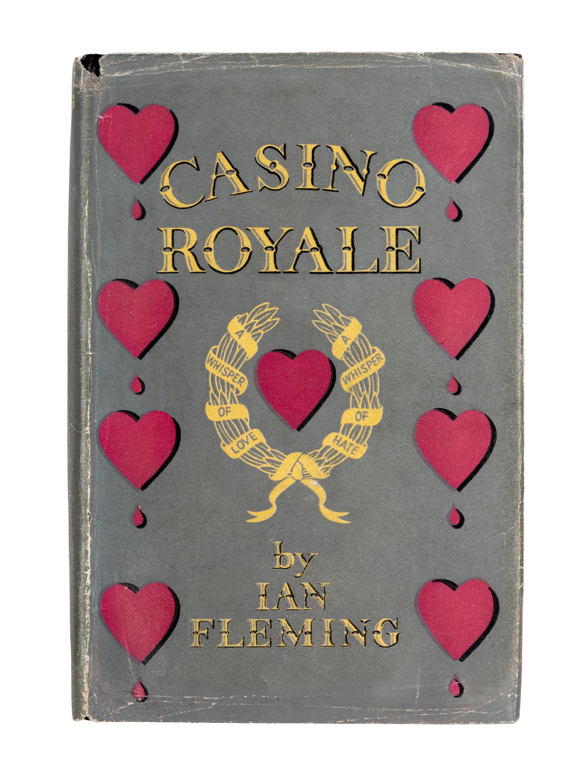 FLEMING, Ian (1908-1964). Casino Royale . London: Jonathan Cape, 1953.