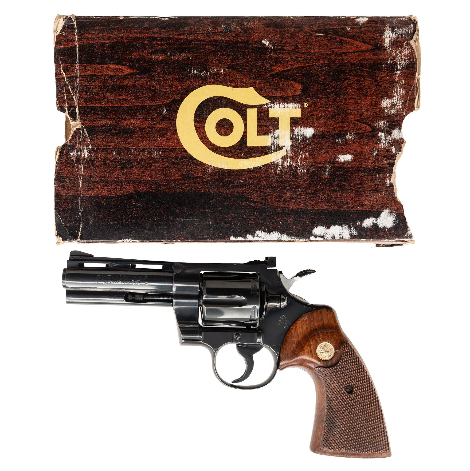 **Colt Python .357 Magnum 4" in Box