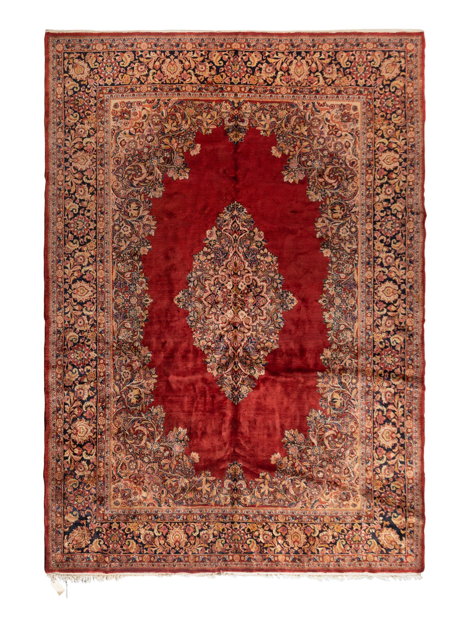 A Sarouk Wool Rug