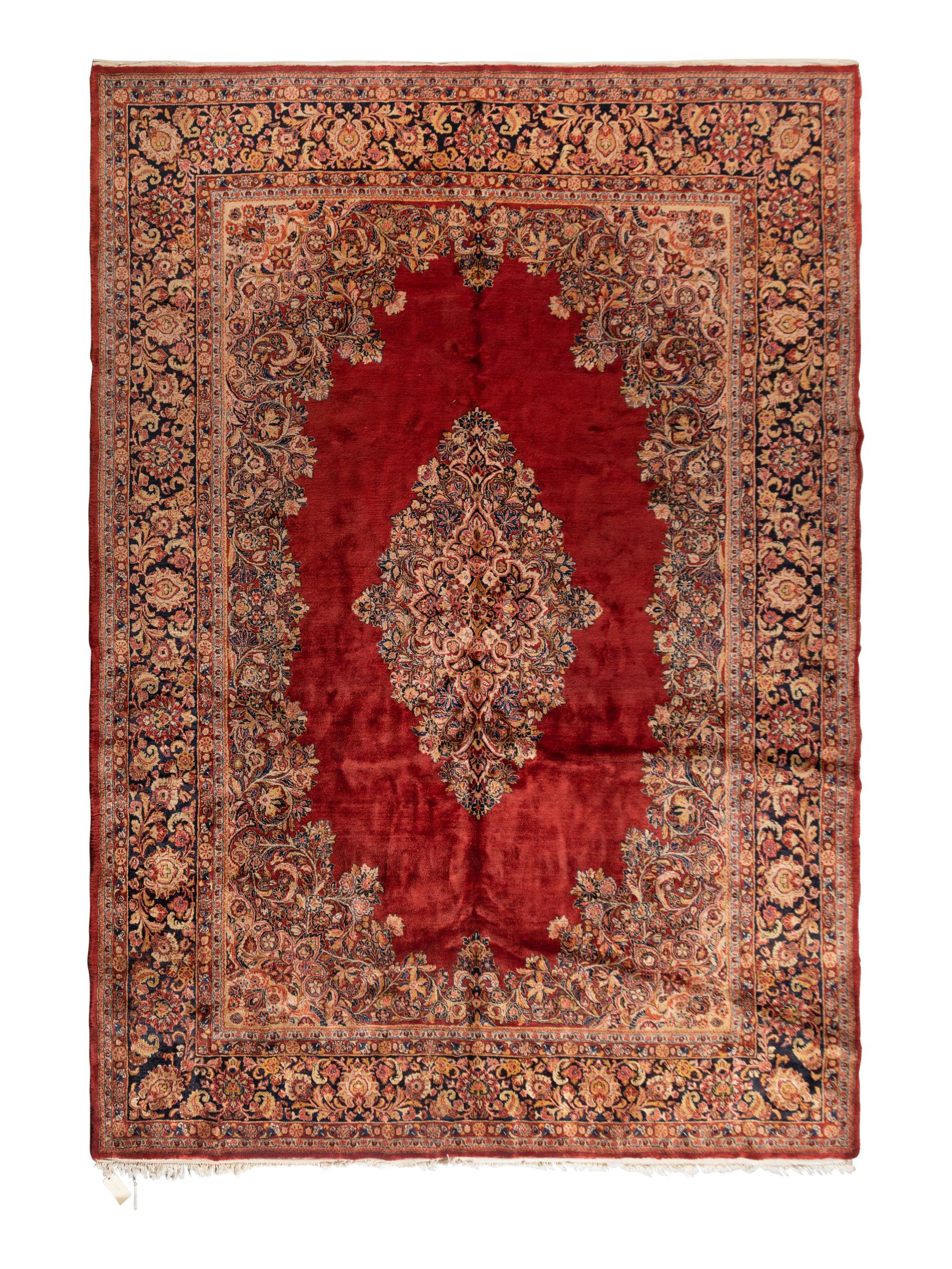 A Sarouk Wool Rug