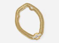 An 18K Yellow Gold and Diamond Necklace by Weingrill
