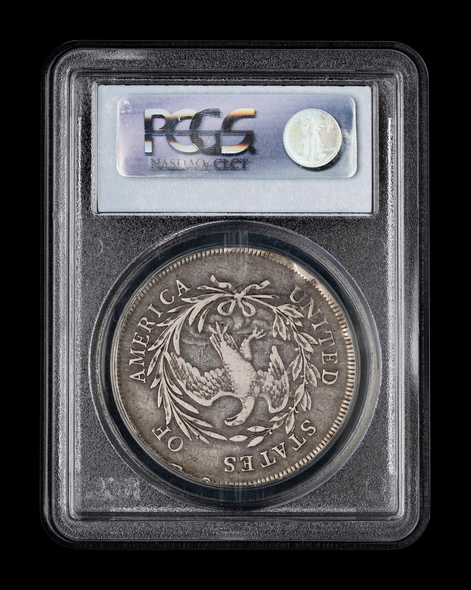 A 1795 Draped Bust: Off-Center $1 Coin (PCGS VF35)