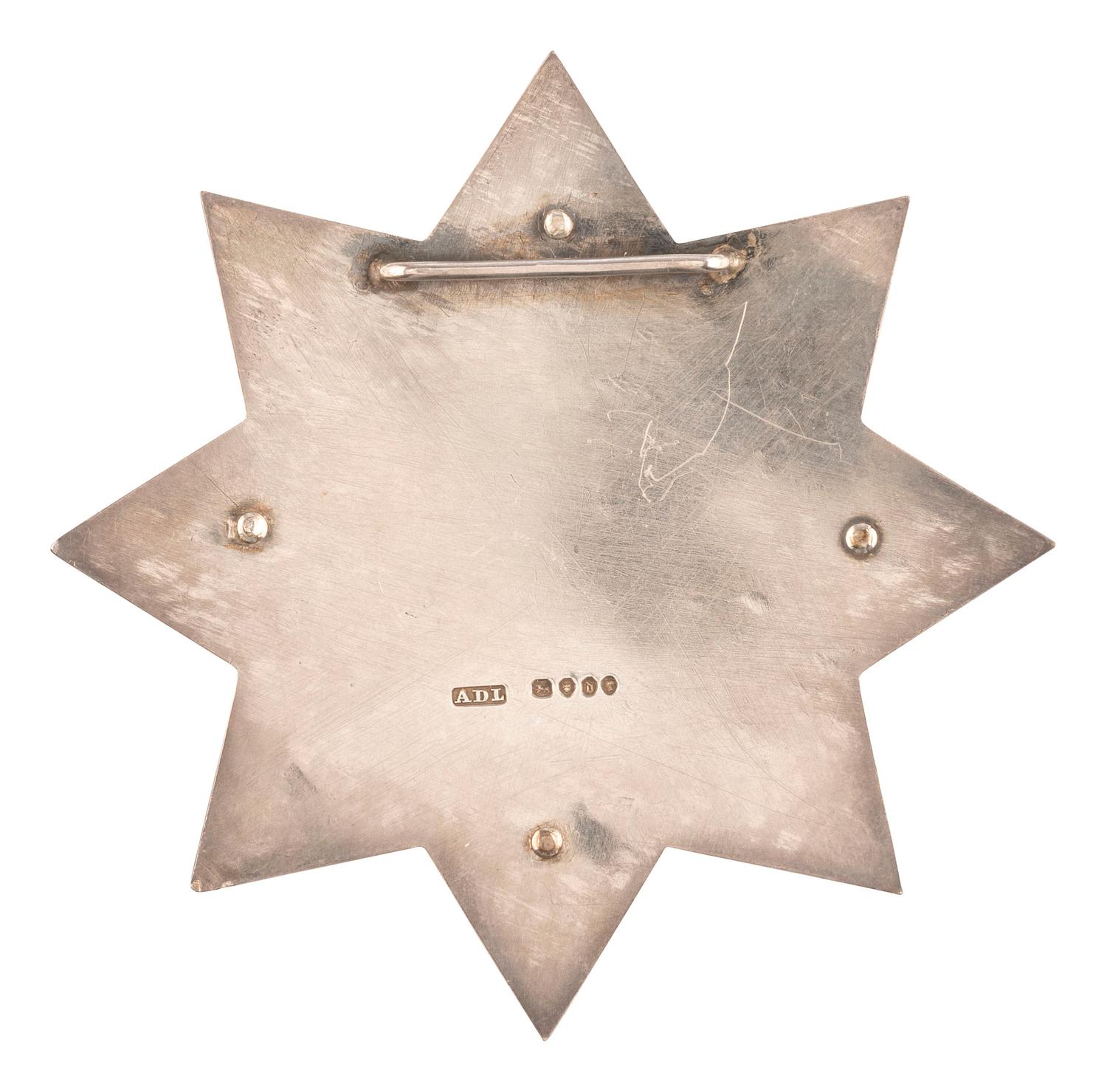[FRATERNAL ORDERS]. Ancient Order of Foresters silver medal.