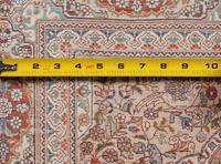 A Turkish Silk and Metallic Thread Prayer Rug