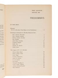 [DU BOIS, W. E. B.]. A Souvenir Program in Memory of Dr. William E. Burghardt Du Bois 1868-1963 .