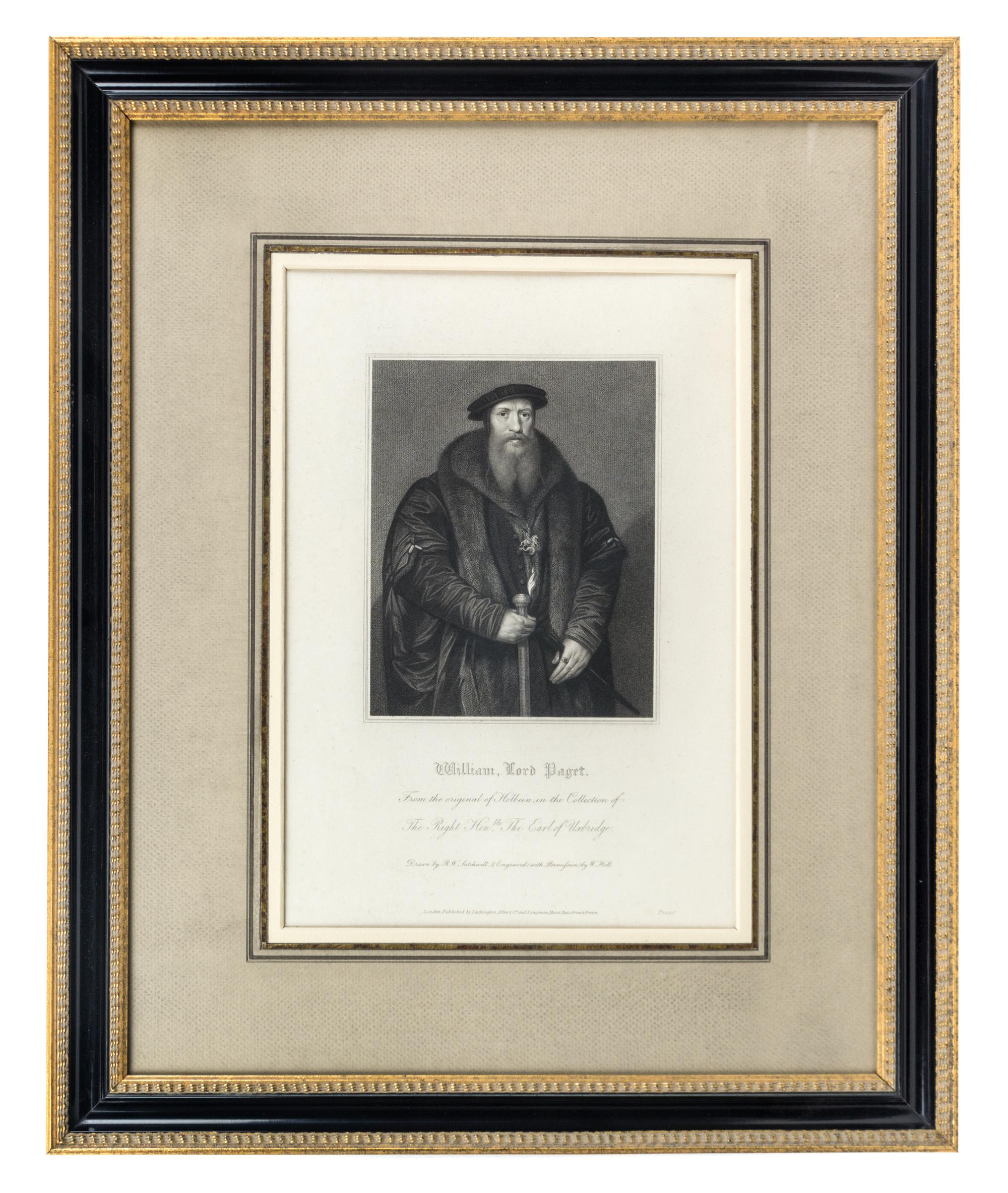 A Set of Twelve Engravings Each 21 1/2 x 17 1/2 inches (framed). — JOHN HENRY ROBINSON, LONDON, 19TH CENTURY