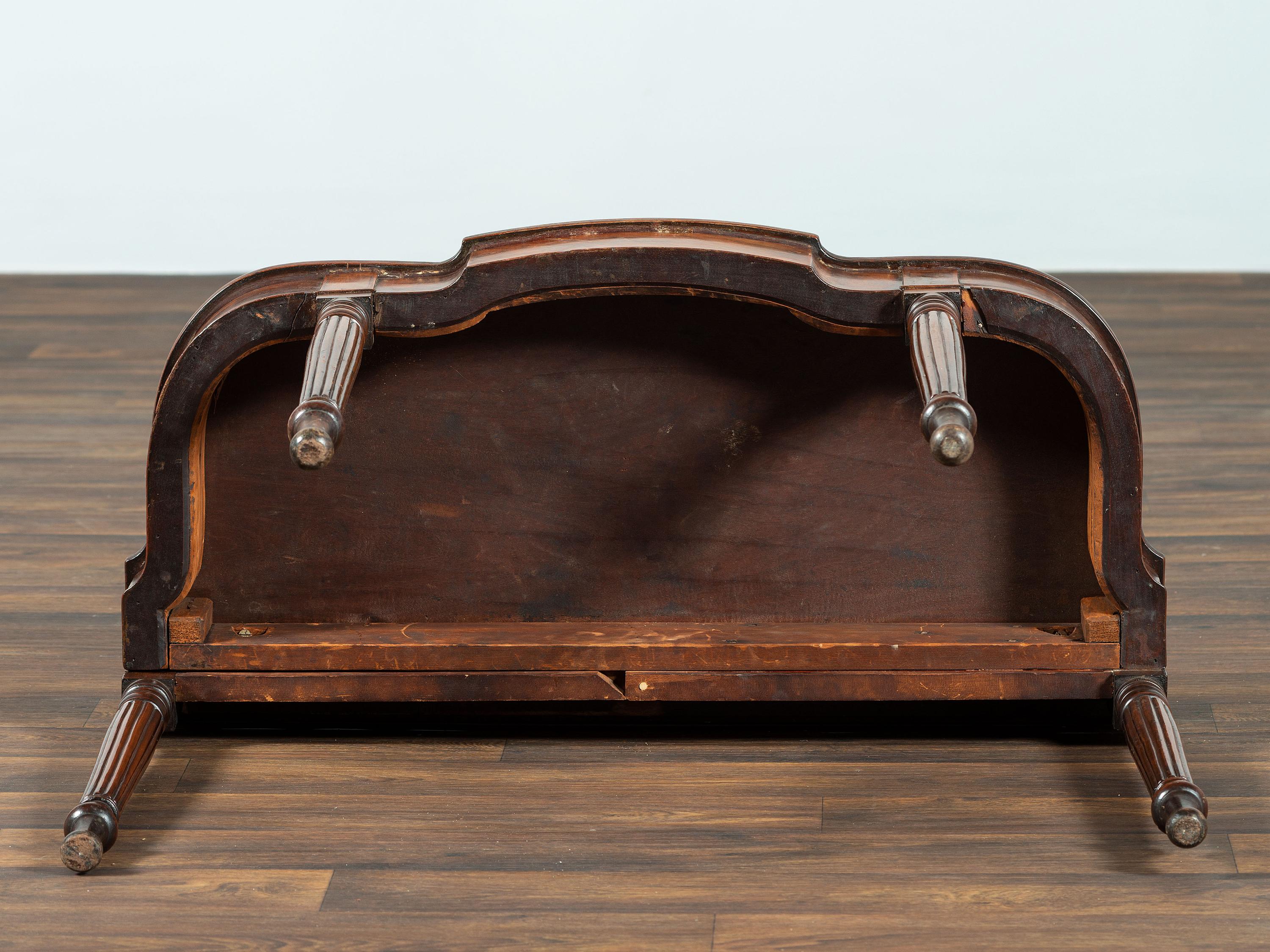 A Federal Inlaid Mahogany Card Table