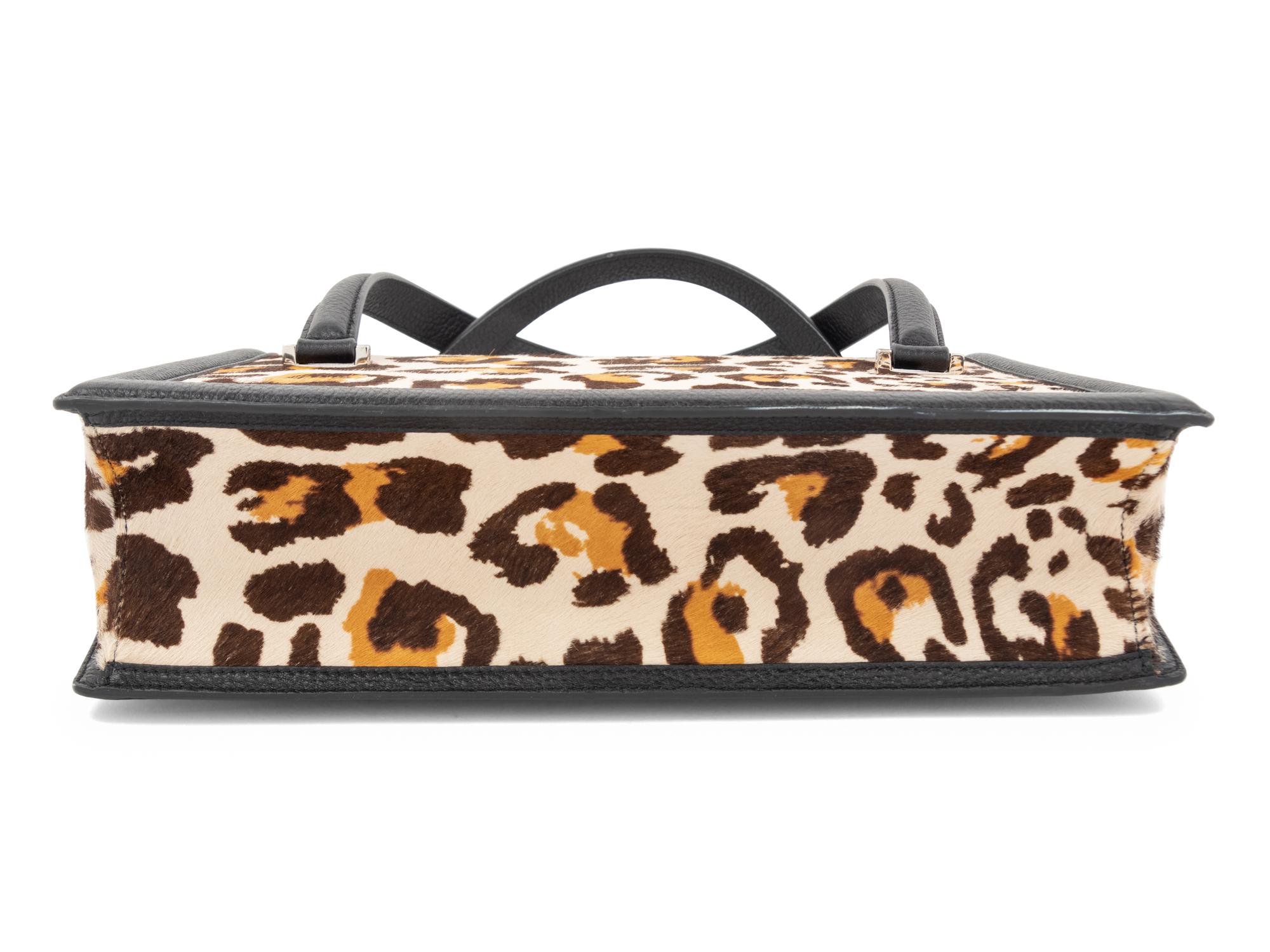 Christian Dior Printed Pony Fur and Leather Bag, 2009