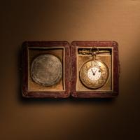 A Historic 18 Karat Tricolor Gold Open Face Jacquemart Automaton Quarter Repeater Pocket Watch Purportedly Owned by Marquis de Lafayette