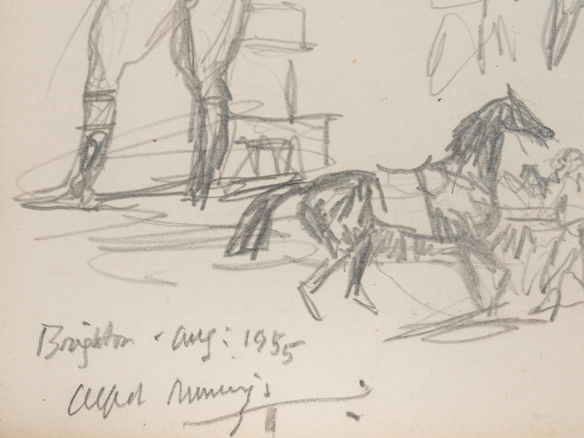 Study of Jockey & Horses Before the Start