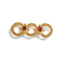 A Late Roman Gold and Garnet Element