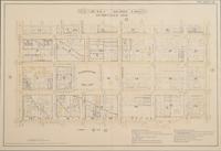 A group of 5 maps of Chicago streets, comprising: