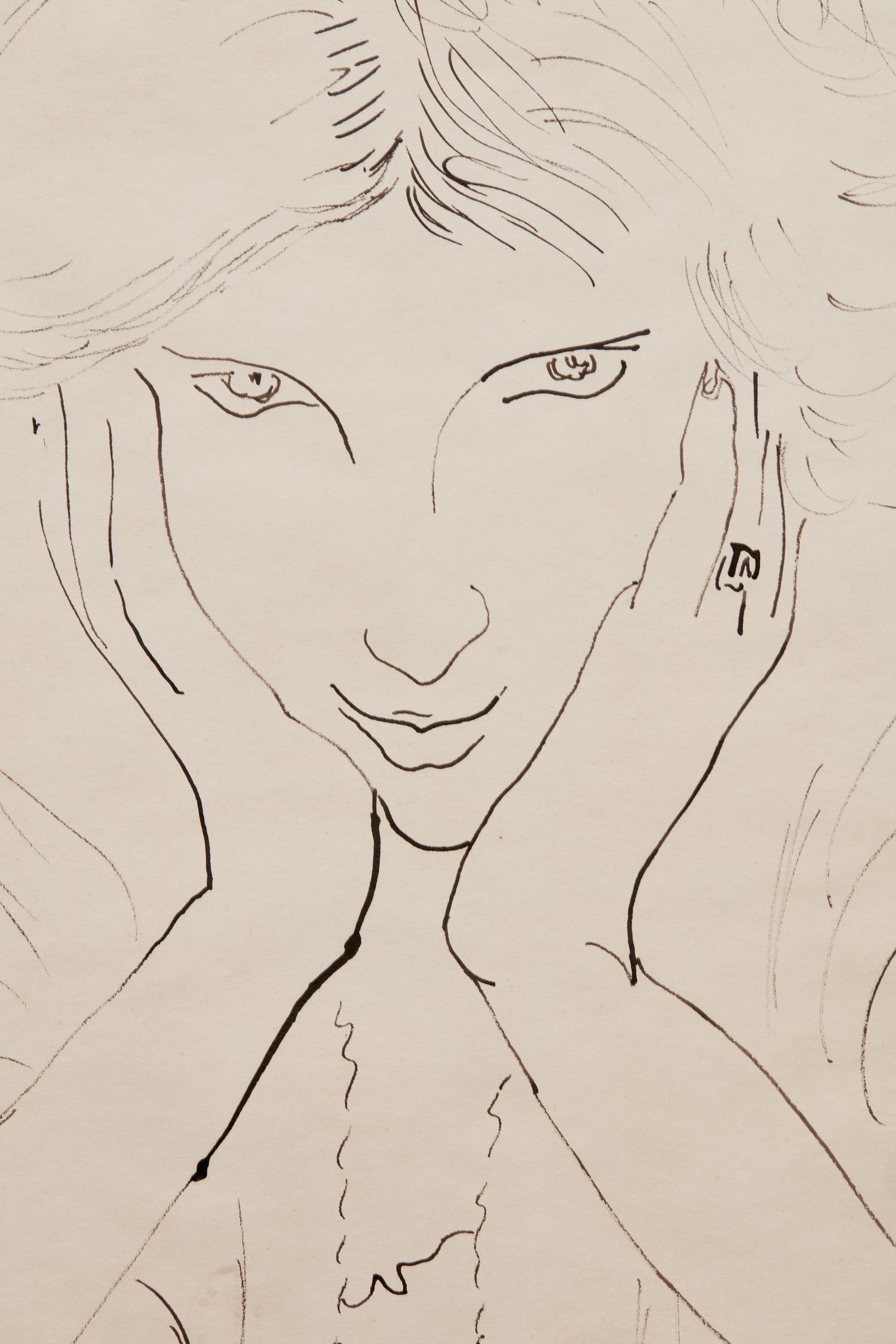 Femme Accoudée, 1919