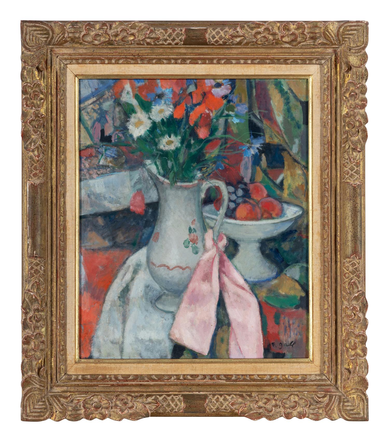 Nature morte aux fruits et fleurs