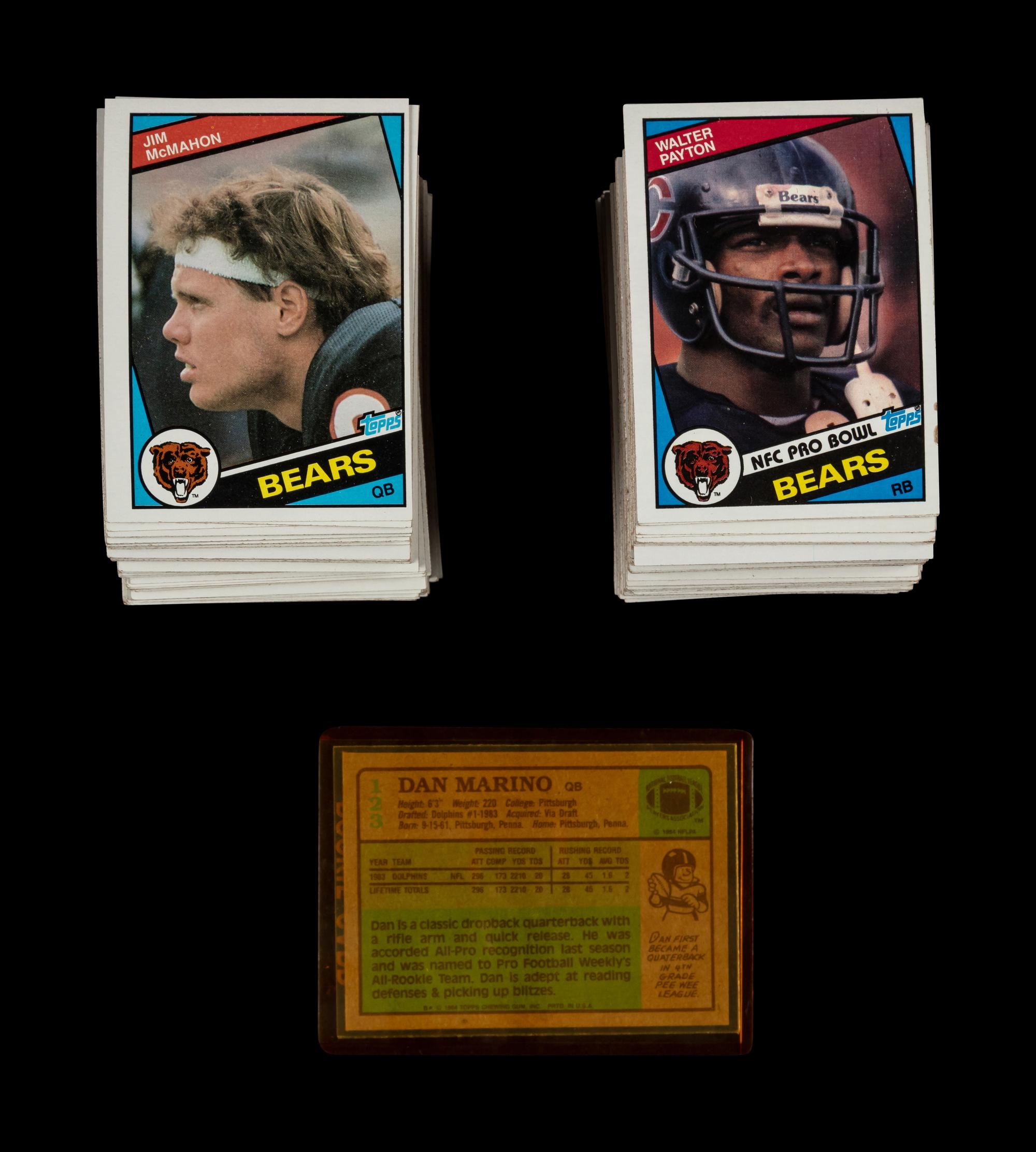 A Complete Set of 1984 Topps Football Cards