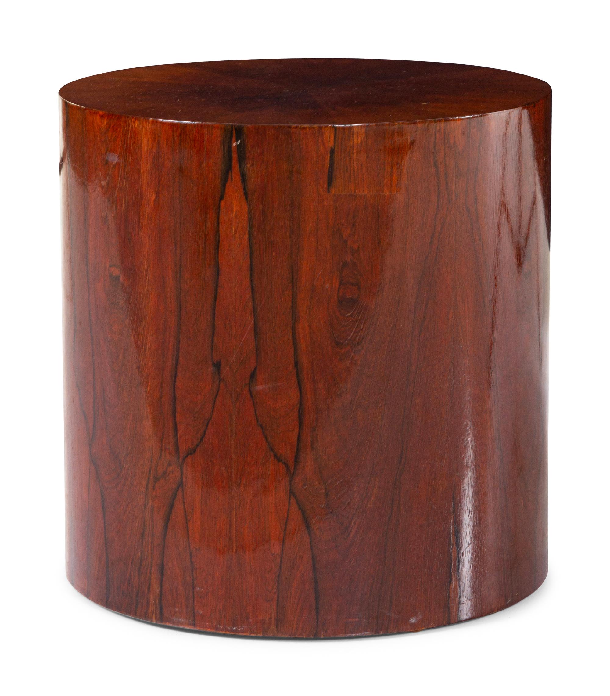 A Mahogany Drum Table