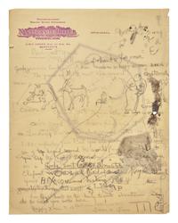 [Black Sun Press] Brown, Bob. 1450-1950, With An Autograph and Illustrated Letter