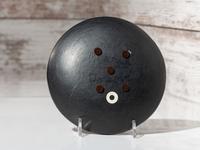 Blackware Pottery Plate, with Gunmetal Finish November 1964