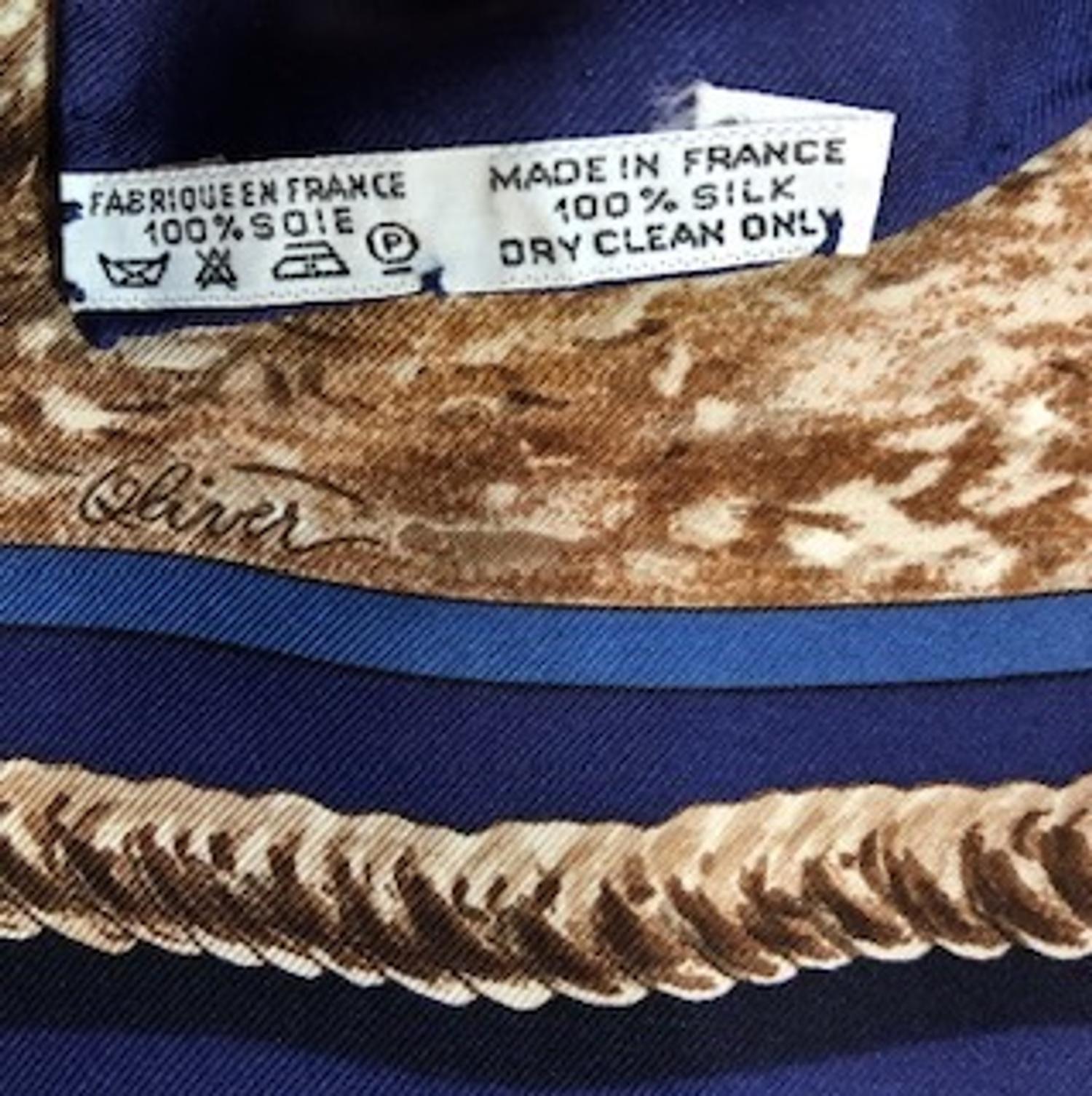 Hermès 90cm Silk Scarf