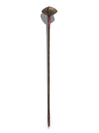 Upper Missouri Stone Club, with Quilled Handle