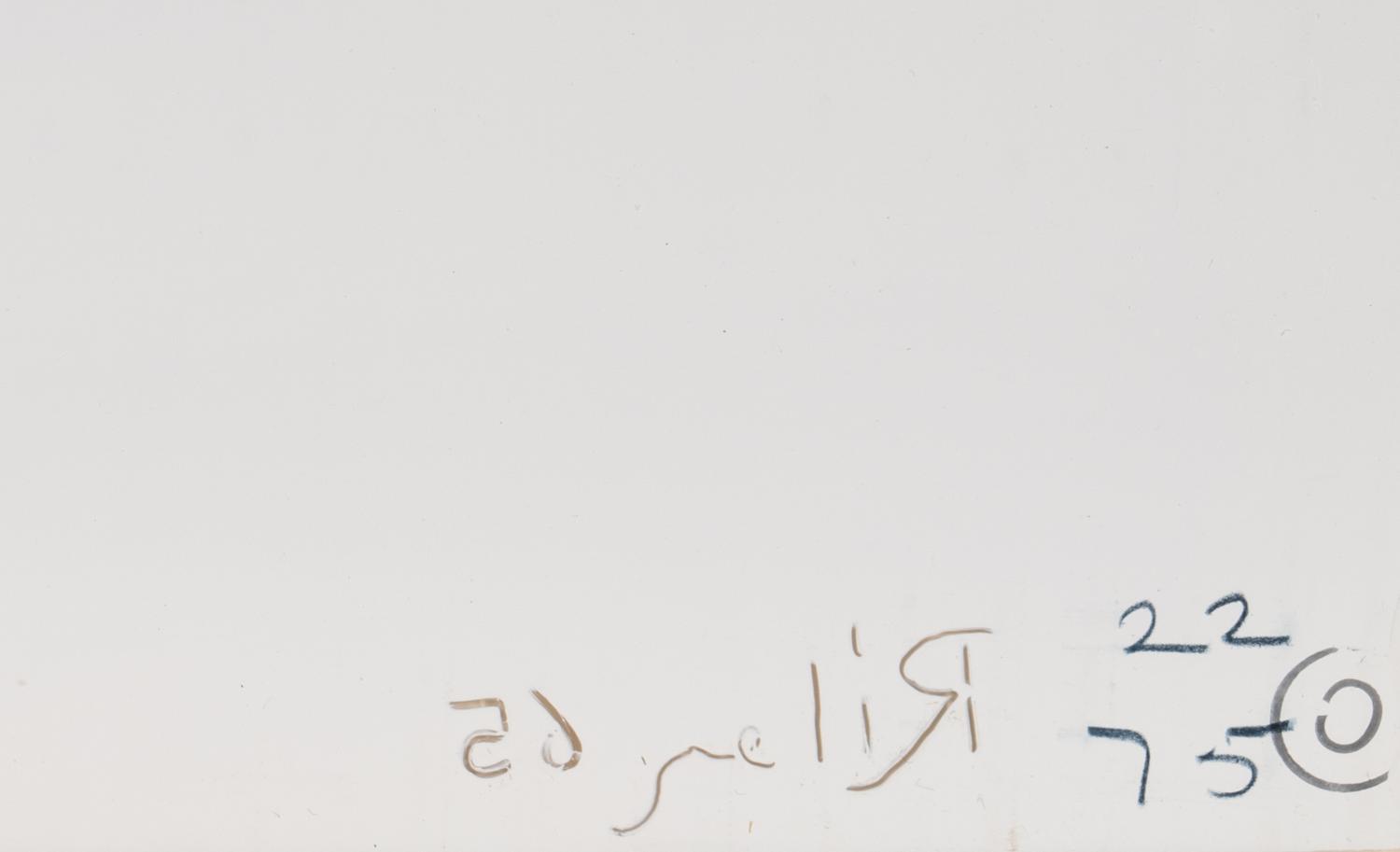 Untitled (Fragment 1) (from Fragments), 1965