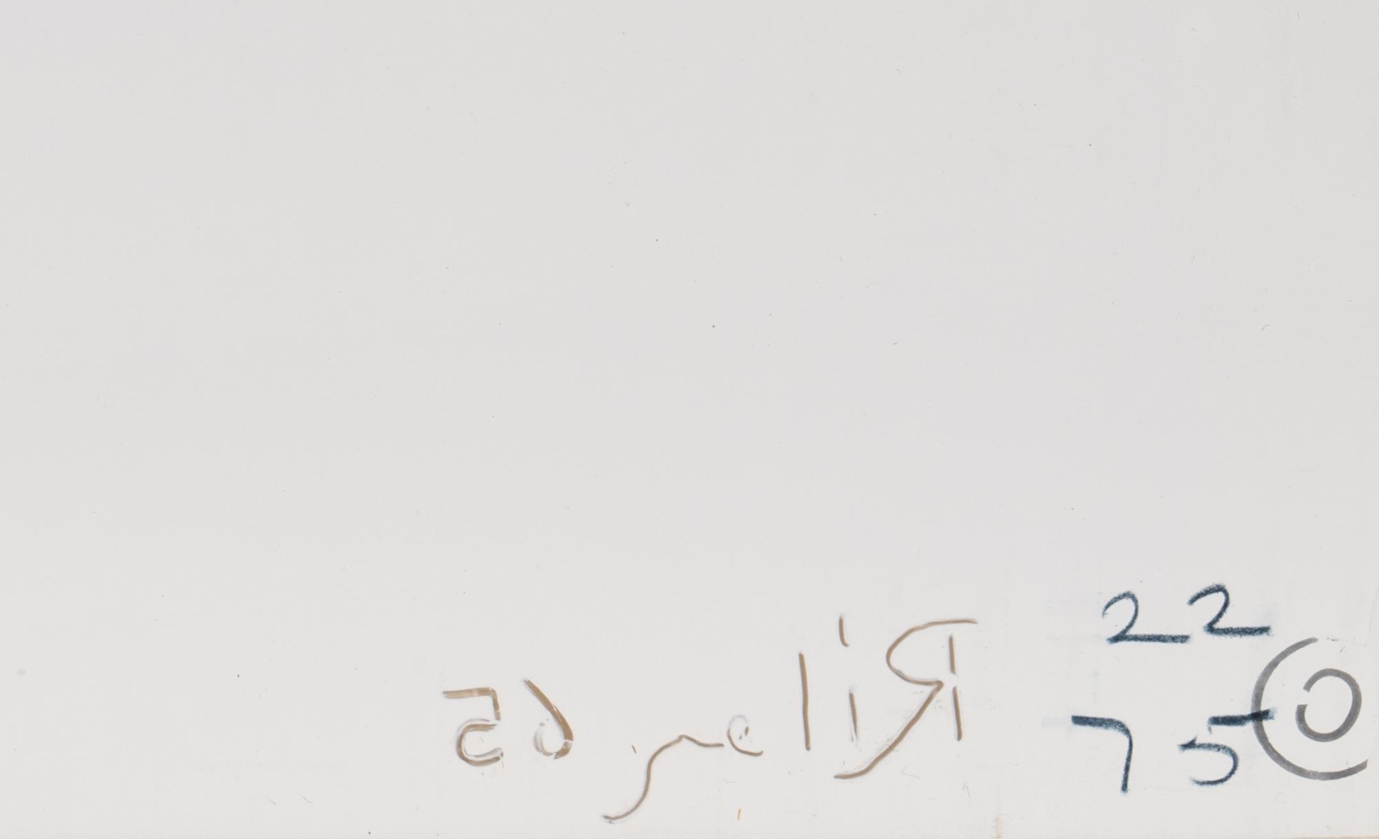 Untitled (Fragment 1) (from Fragments), 1965