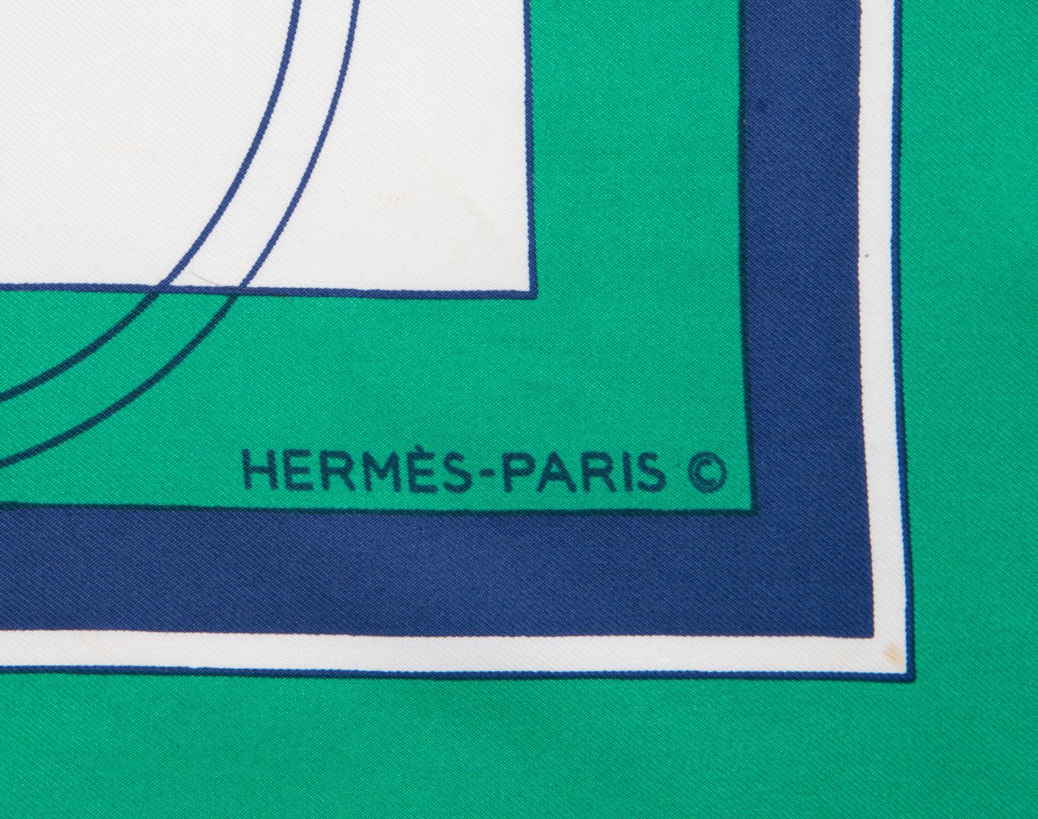 Three Hermès 90cm Silk Scarves