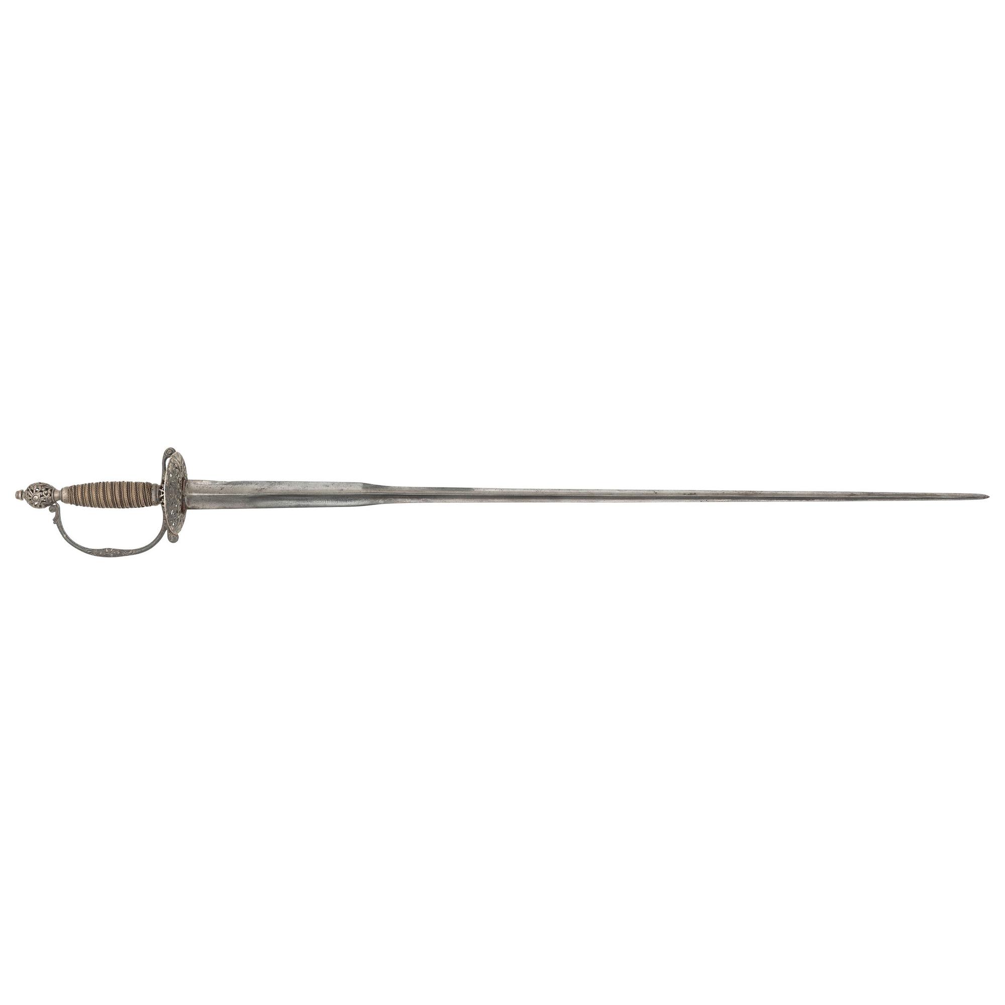 Silver Hilted Small Sword