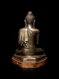 A Large Burmese Figure of Buddha