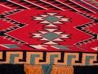 Navajo Germantown Sunday Saddle Blanket