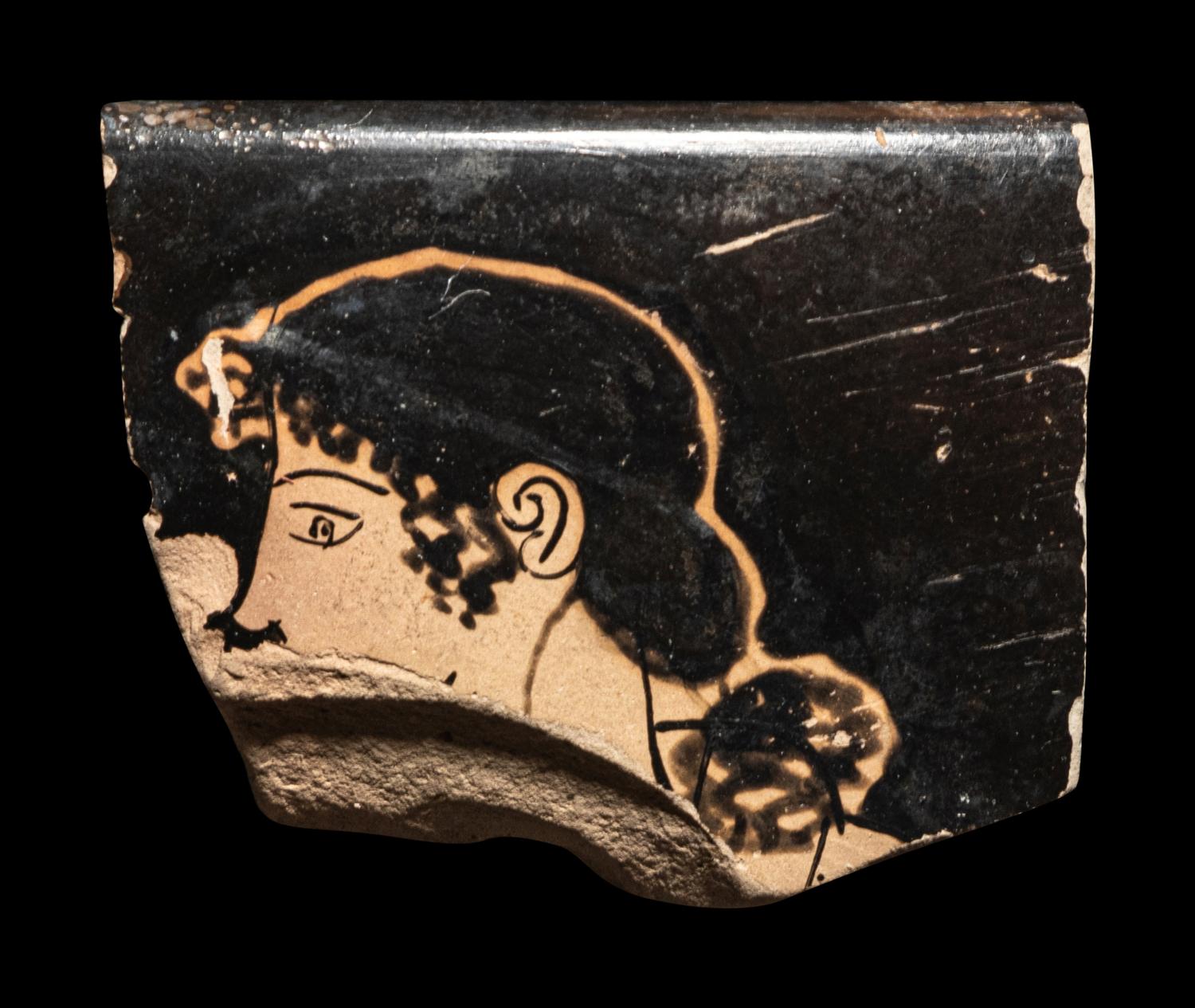 An Attic Fragment of a Red-Figured Skyphos