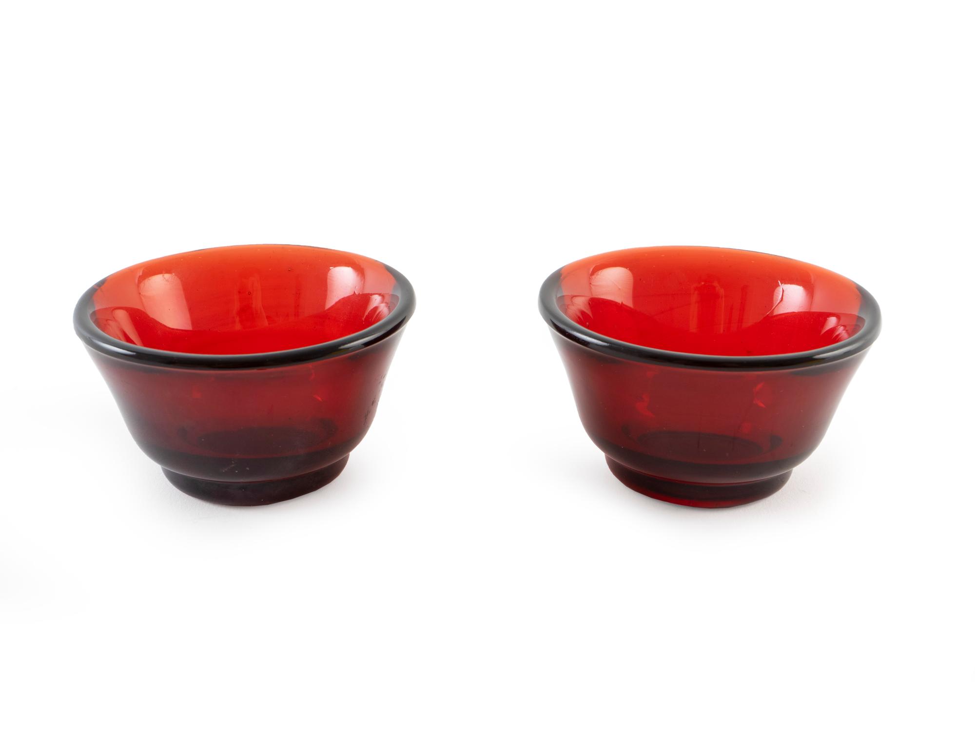 A Pair of Beijing Glass Cups — LATE 19TH/ EARLY 20TH CENTURY
