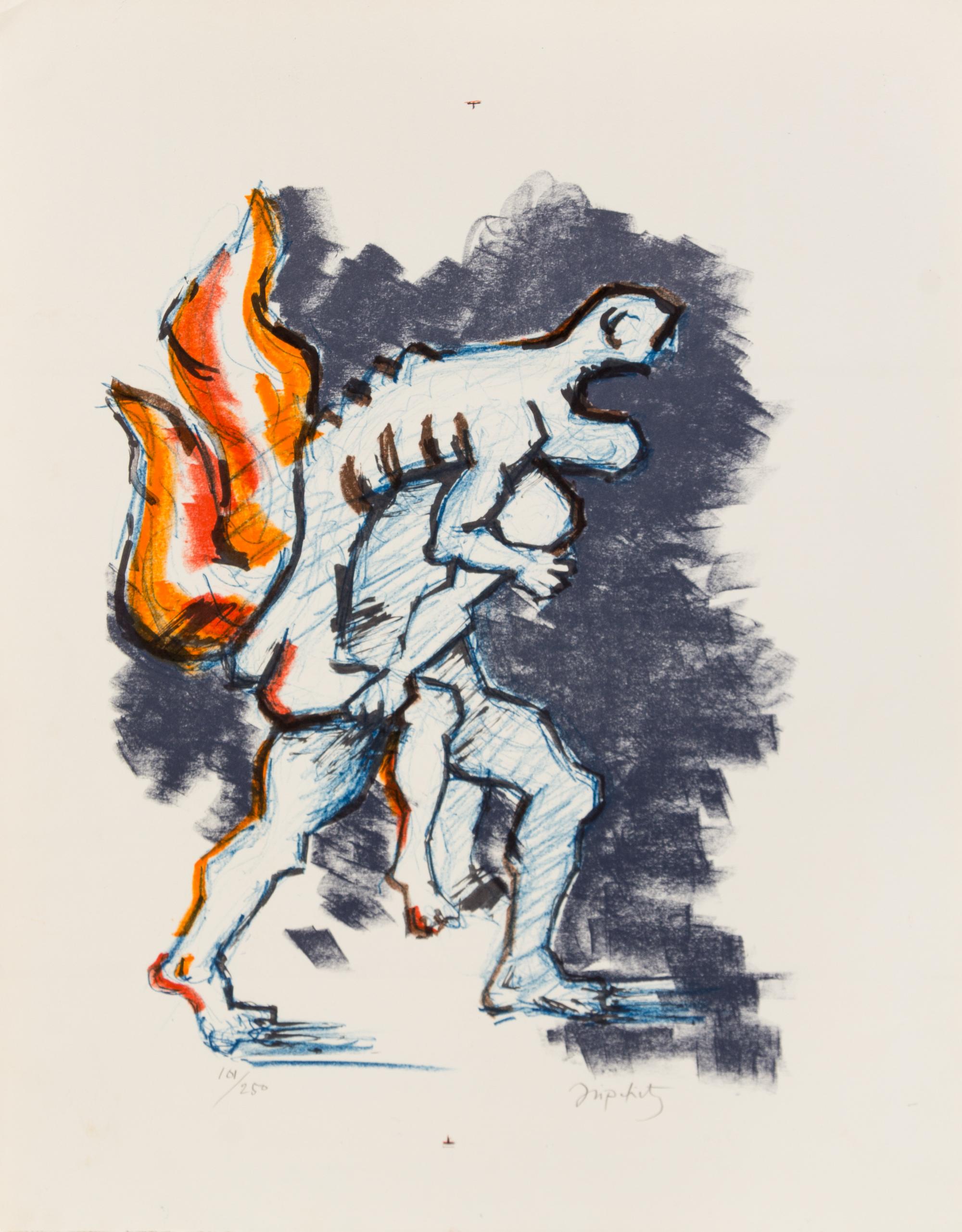 Various Artists, (American, 20th century), Flight, 1971 (the complete set of eleven lithographs and one screenprint in colors (each sig
