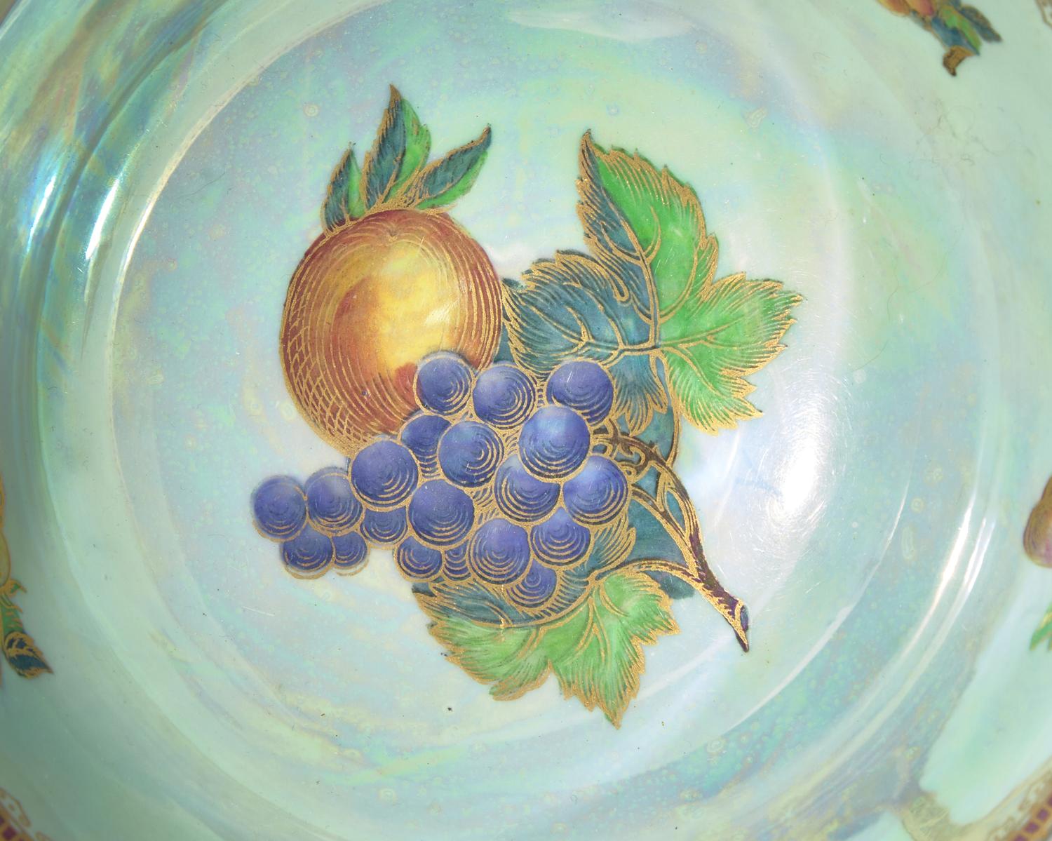 Six Wedgwood Lustre Table Articles